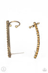 five-dollar-jewelry-give-me-the-swoop-brass-post-earring-post earrings-paparazzi-accessories