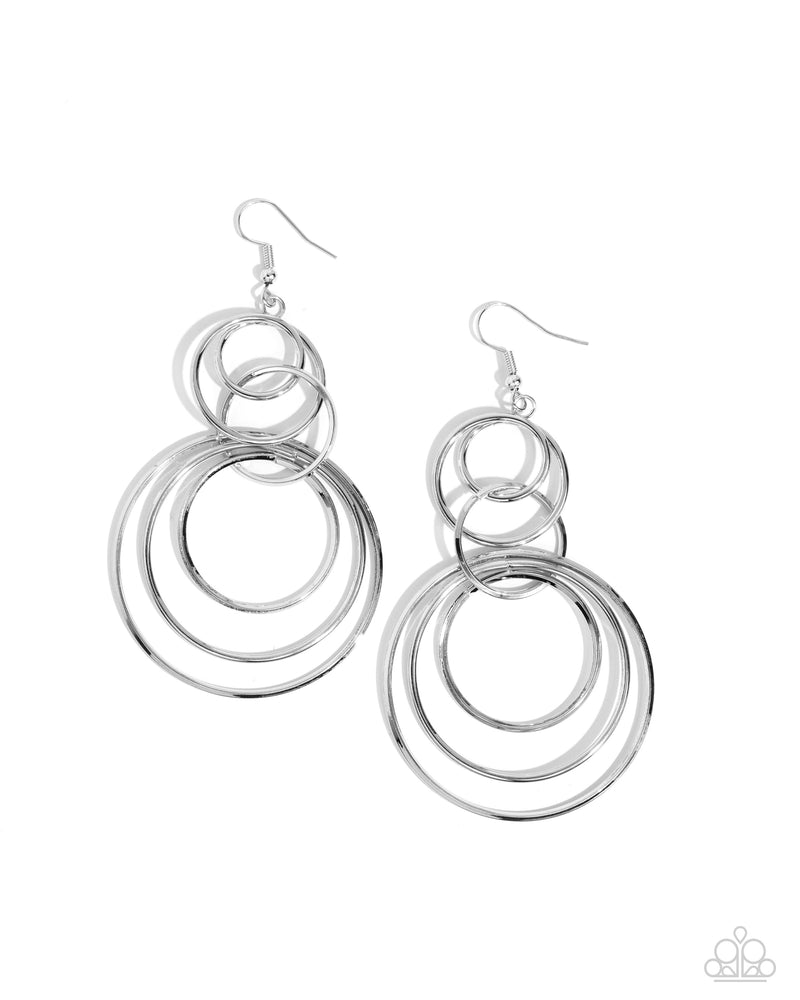 five-dollar-jewelry-disorienting-demure-silver-earrings-paparazzi-accessories