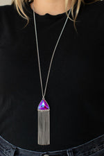 Proudly Prismatic - Pink Necklace - Paparazzi Accessories