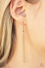 Interstellar Solstice - Gold Necklace - Paparazzi Accessories