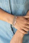 Glossy Goddess - Pink Bracelet - Paparazzi Accessories