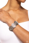 Extra Etched - Silver Bracelet - Paparazzi Accessories