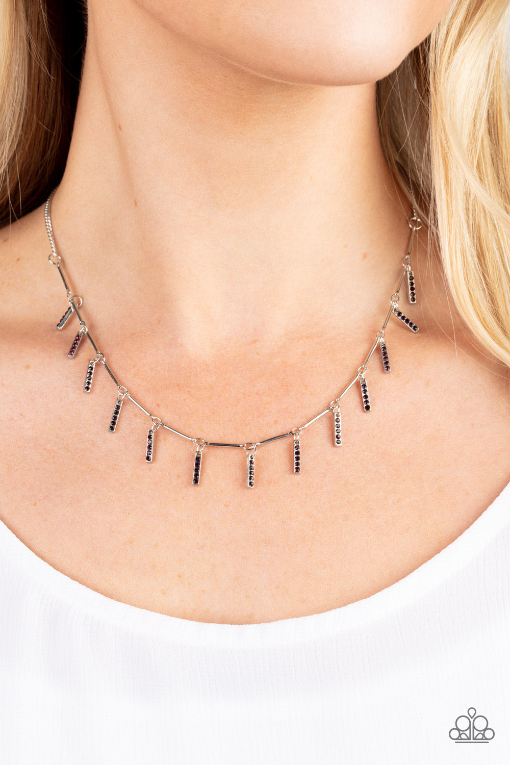 Metro Muse - Purple Necklace - Paparazzi Accessories