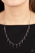 Metro Muse - Pink Necklace - Paparazzi Accessories