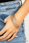 Flawlessly Floral - Pink Bracelet - Paparazzi Accessories