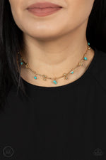 Sahara Social - Gold Necklace - Paparazzi Accessories