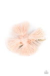 Tasseled Terrace - Pink Hair Clip - Paparazzi Accessories