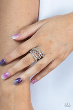 Lavishly Luminary - Pink Ring - Paparazzi Accessories