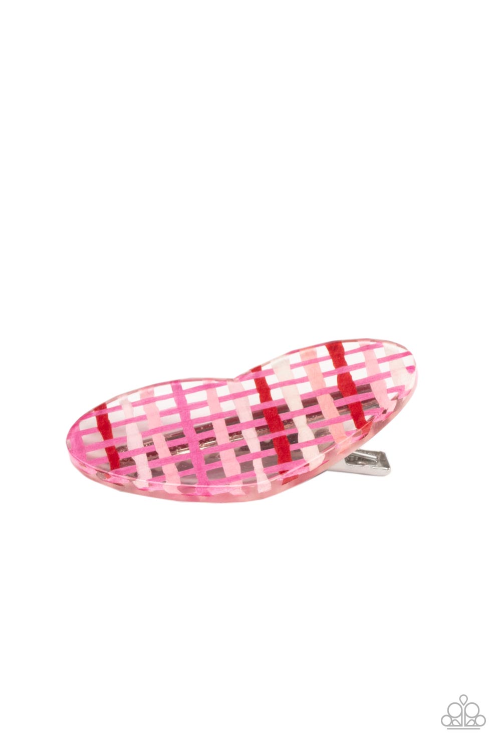 Lover’s Lattice - Multi Hair Clip - Paparazzi Accessories