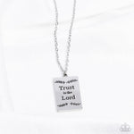 All About Trust - White Necklace - Paparazzi Accessories