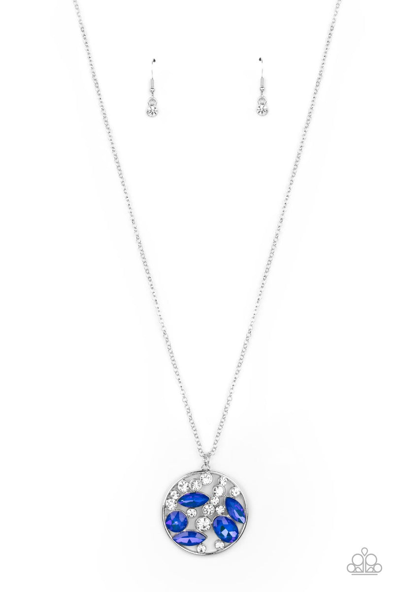 five-dollar-jewelry-iridescently-influential-blue-necklace-paparazzi-accessories