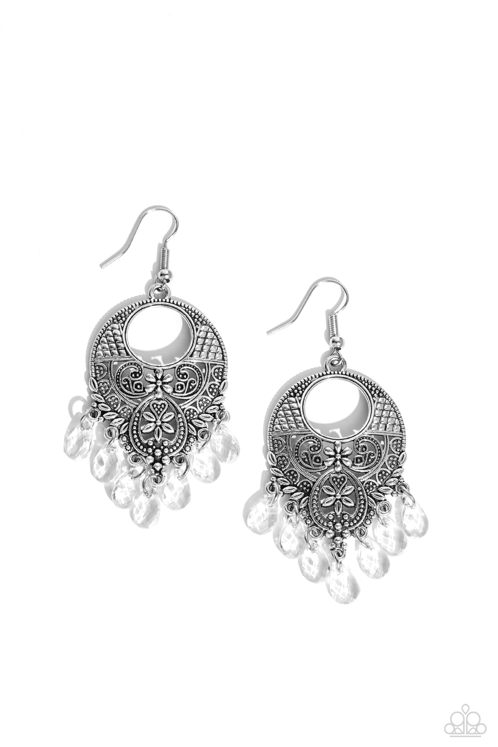 five-dollar-jewelry-prismatically-prairie-white-earrings-paparazzi-accessories