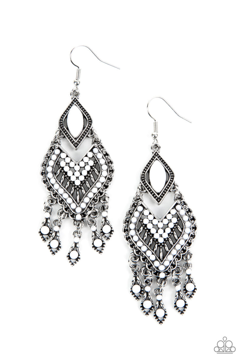 five-dollar-jewelry-dearly-debonair-white-earrings-paparazzi-accessories