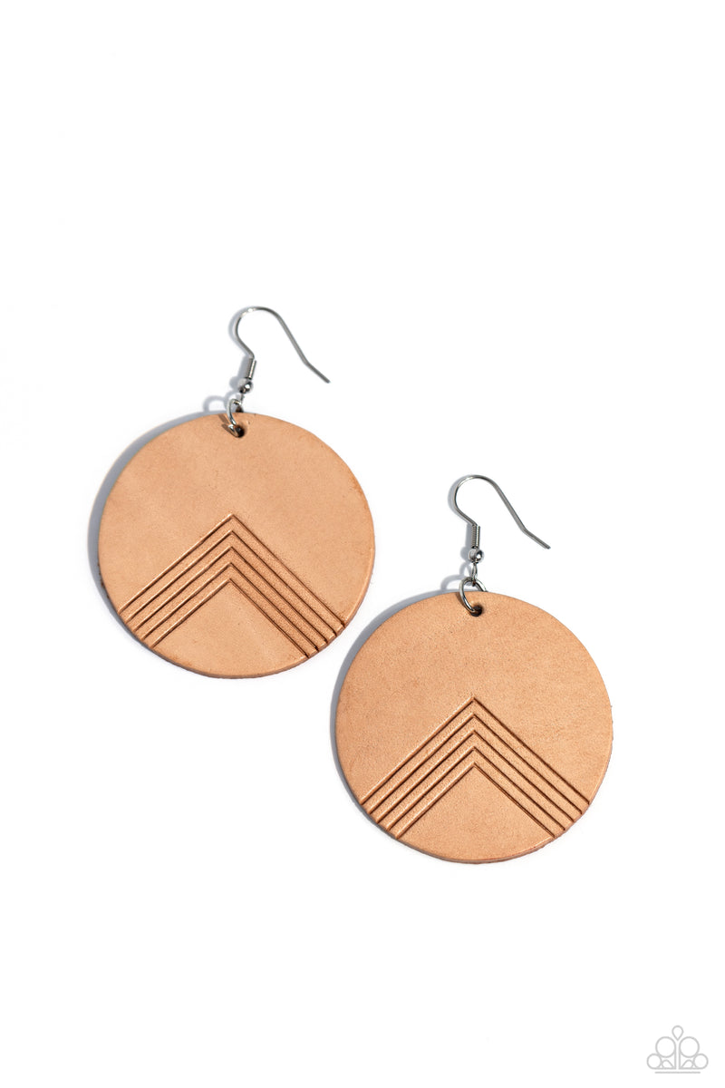 five-dollar-jewelry-on-the-edge-of-edgy-brown-earrings-paparazzi-accessories