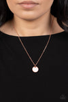 New Age Nautical - Copper Necklace - Paparazzi Accessories