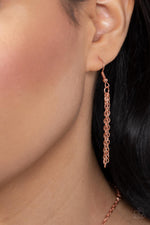 New Age Nautical - Copper Necklace - Paparazzi Accessories