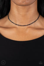 Mini MVP - Blue Necklace - Paparazzi Accessories