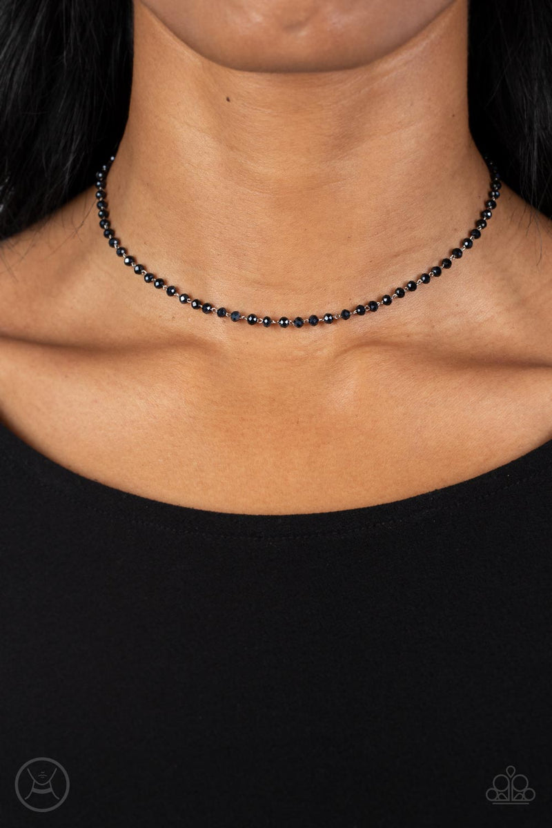Mini MVP - Blue Necklace - Paparazzi Accessories