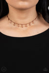Chiming Charmer - Copper Necklace - Paparazzi Accessories