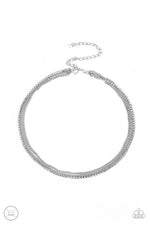 five-dollar-jewelry-glitzy-gusto-white-necklace-paparazzi-accessories