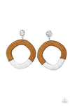 five-dollar-jewelry-thats-a-wraparound-brown-post earrings-paparazzi-accessories