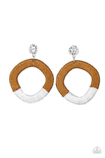 five-dollar-jewelry-thats-a-wraparound-brown-post earrings-paparazzi-accessories