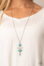 Artisan Eden - Blue Necklace - Paparazzi Accessories