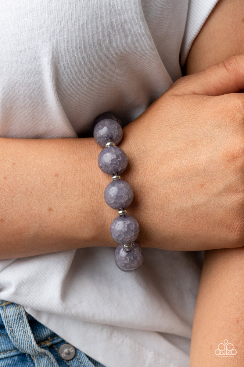 Arctic Affluence - Silver Bracelet - Paparazzi Accessories