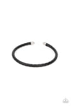 five-dollar-jewelry-rustic-wrangler-black-mens bracelet-paparazzi-accessories