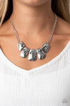 Jubilee Jingle - Silver Necklace - Paparazzi Accessories
