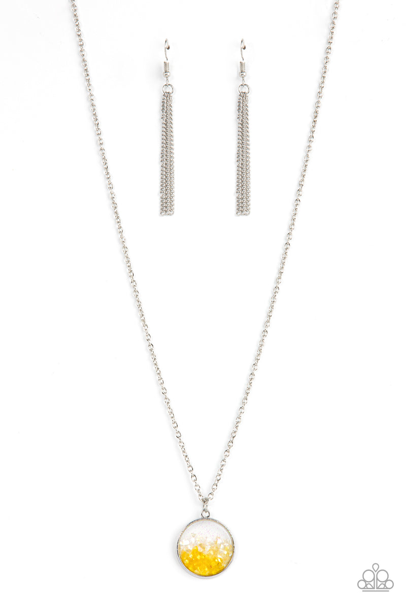 five-dollar-jewelry-completely-crushed-yellow-necklace-paparazzi-accessories