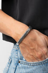 Chart-Topping Twinkle - Black Bracelet - Paparazzi Accessories