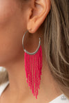 Saguaro Breeze - Pink Earrings - Paparazzi Accessories