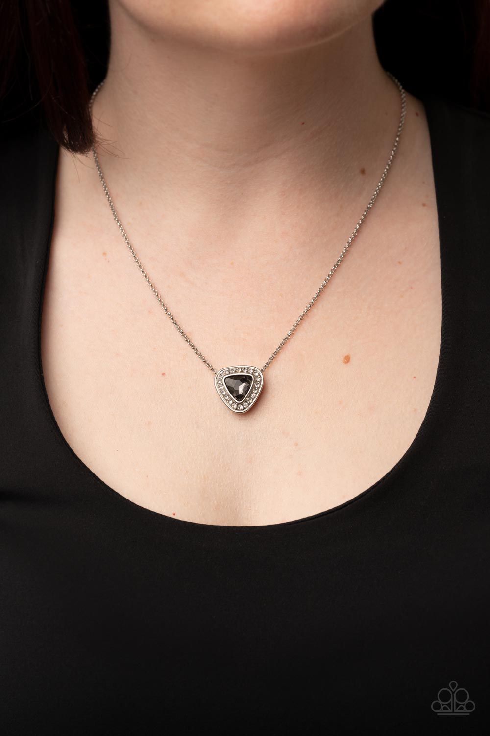 The Whole Package - Silver Necklace - Paparazzi Accessories