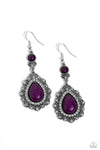 five-dollar-jewelry-palace-bribe-purple-earrings-paparazzi-accessories