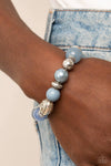 Tonal Takeover - Blue Bracelet - Paparazzi Accessories