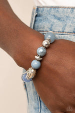Tonal Takeover - Blue Bracelet - Paparazzi Accessories