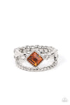 five-dollar-jewelry-angling-for-attention-brown-ring-paparazzi-accessories