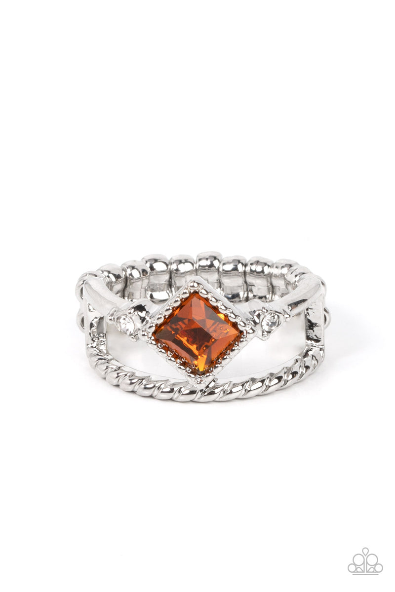 five-dollar-jewelry-angling-for-attention-brown-ring-paparazzi-accessories