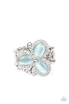 five-dollar-jewelry-bewitched-blossoms-blue-ring-paparazzi-accessories