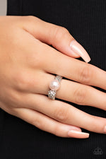 A-List Applique - Pink Ring - Paparazzi Accessories