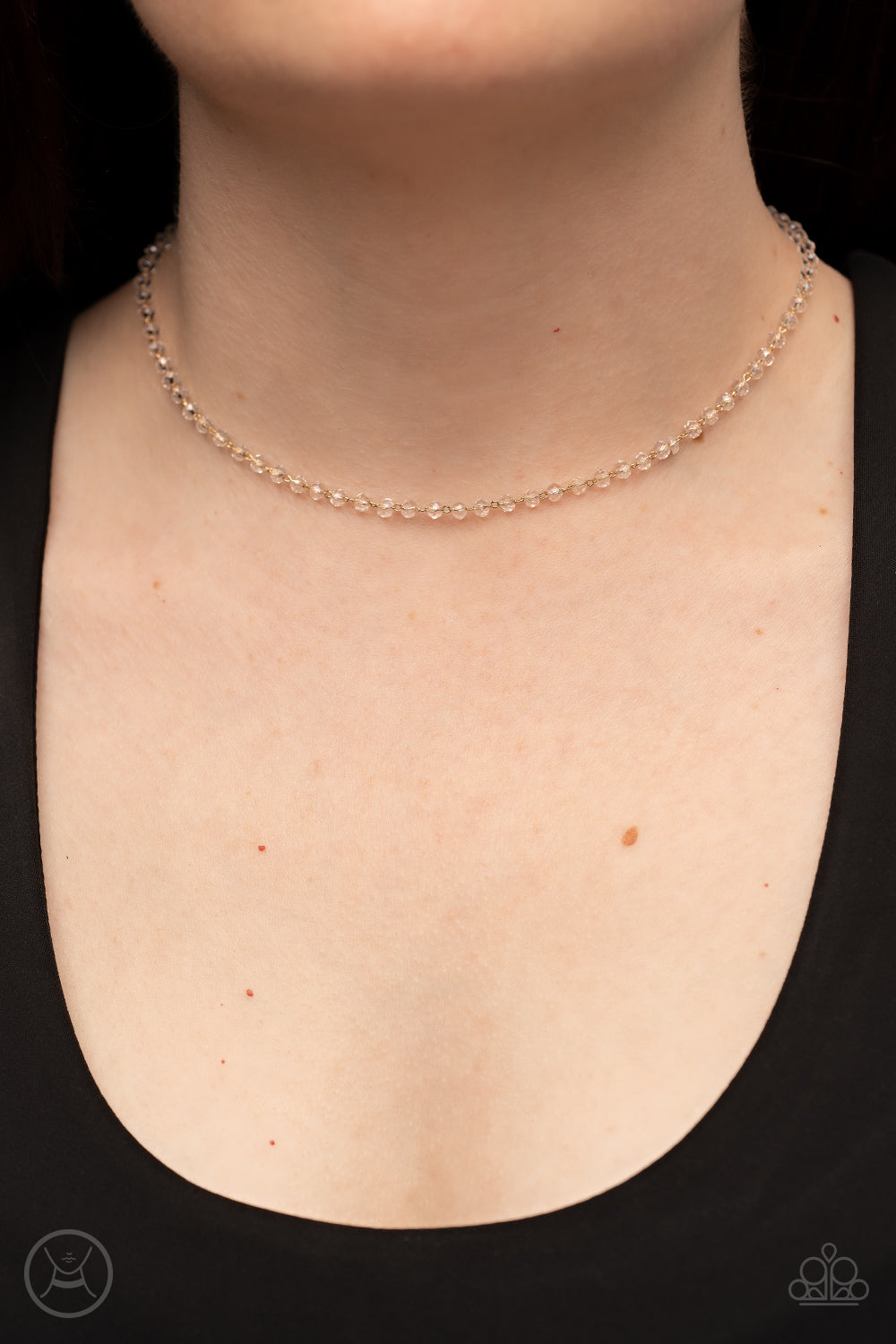 Mini MVP - Gold Necklace - Paparazzi Accessories