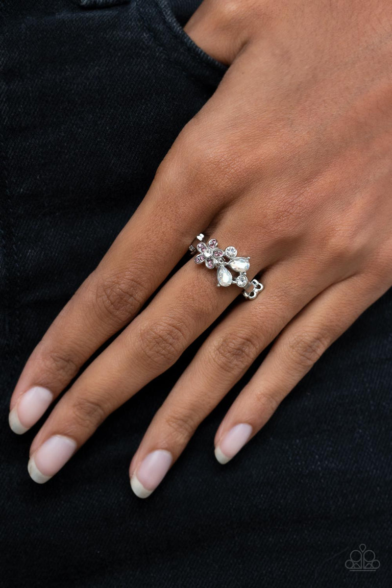 Enchanting Efflorescence - Purple Ring - Paparazzi Accessories