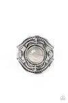 five-dollar-jewelry-exuberant-escapade-white-ring-paparazzi-accessories