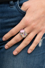 SELFIE-Indulgence - Pink Ring - Paparazzi Accessories