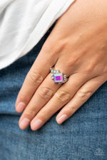 Mind-Blowing Brilliance - Purple Ring - Paparazzi Accessories