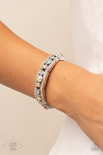 Easy On The ICE - Multi Bracelet - Paparazzi Accessories