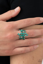 Seeing Eye to Cats Eye - Green Ring - Paparazzi Accessories