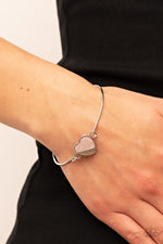 Hidden Intentions - Pink Bracelet - Paparazzi Accessories