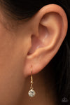 Heartbreakingly Blingy - Gold Necklace - Paparazzi Accessories